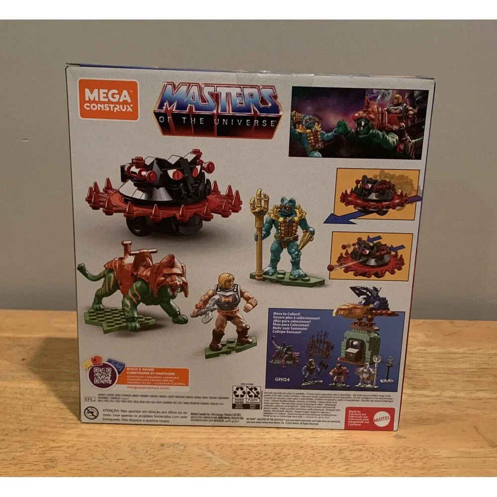 MEGA Construx Masters of the Universe‎ Battle Cat Vs. Roton He-Man GPH23 Sealed